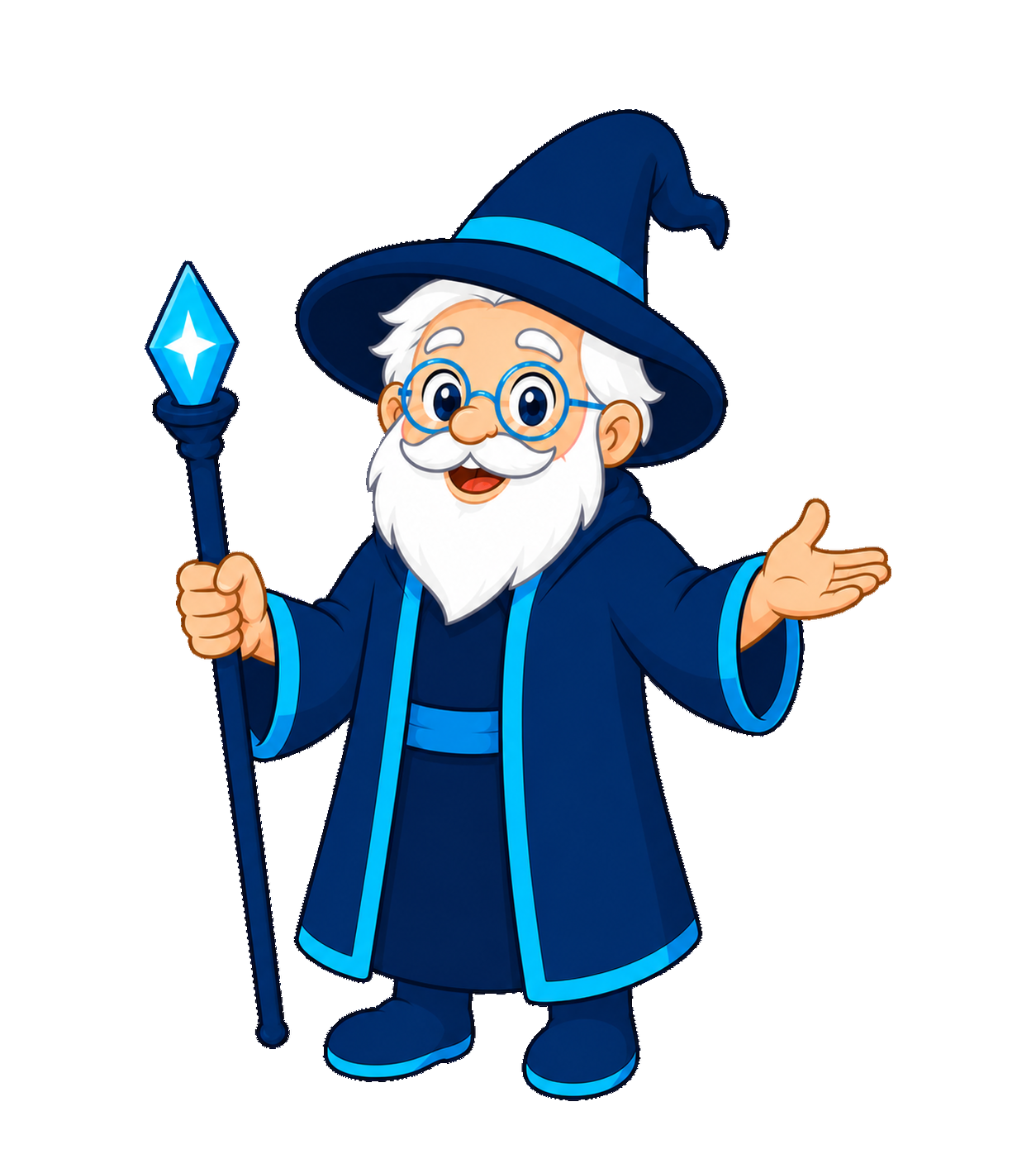 Wizzy, the wise wizard guide